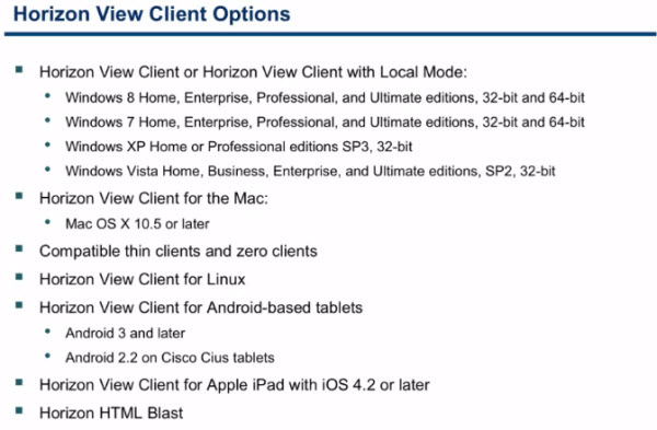 download vmware horizon clients for mac